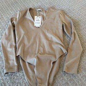 Zara nwt long sleeve bodysuit